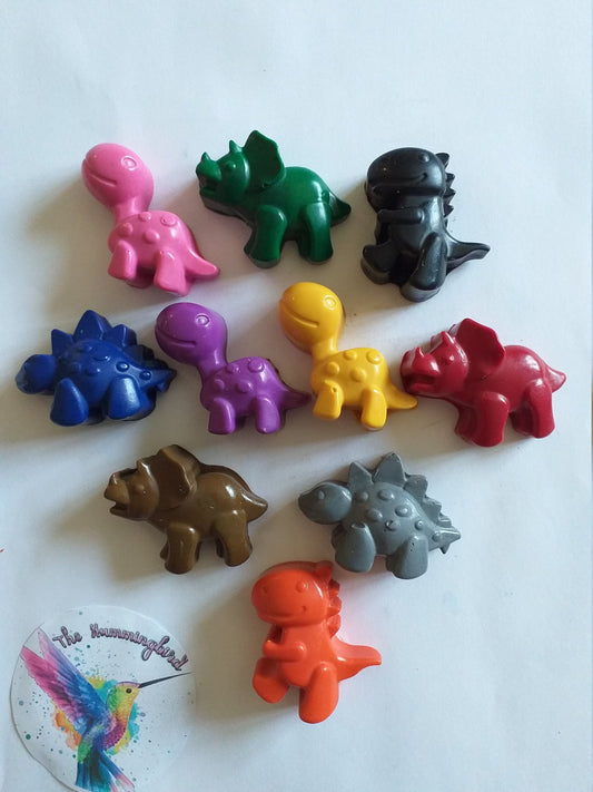 Dinosaur Crayons - set of 10